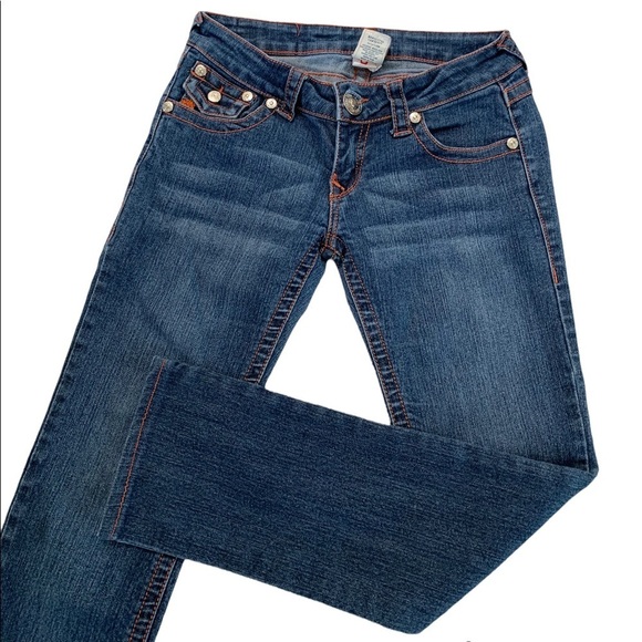True Religion ๐ฏ Cotton Section Joey Super Jeans Size 26 - Picture 3 of 17